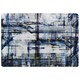 image 1 of Blue Grunge Pattern (Rug) Blue | XL: 160x230cm