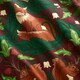 image 3 of Portfolio Home Bowland Animal Print Bedding Duvet Cover Set Red | Single
