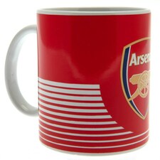 Arsenal FC Lines 325ml Mug - Red/White - One Size
