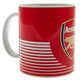 image 1 of Arsenal FC Lines 325ml Mug - Red/White - One Size