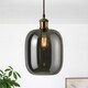 image 2 of CGC Lighting Lorna Smoked Glass Cylinder Lampshade