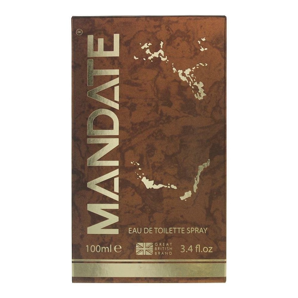 image 1 of Mandate Eau de Toilette Spray 100ml | Clear | Gold | 1