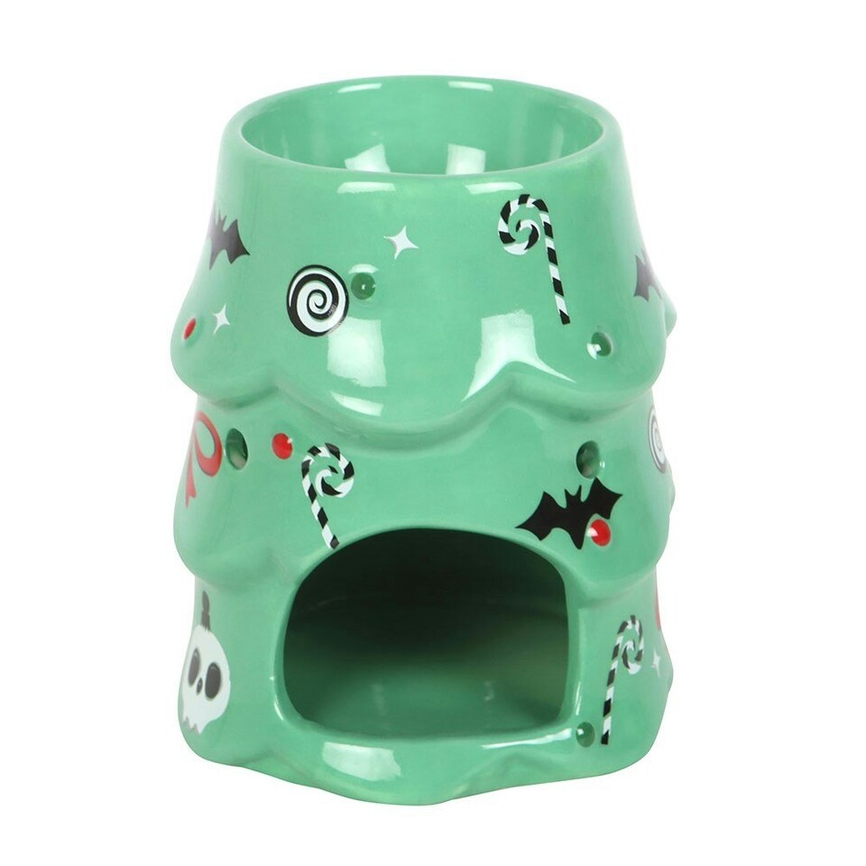 image 1 of Creepy Christmas Tree Oil Burner and Wax Warmer Multi | Multi