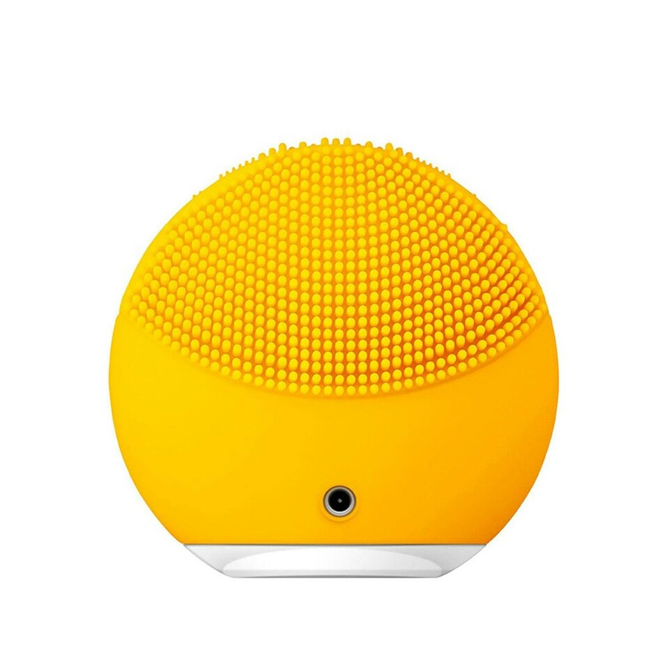 image 1 of FOREO Luna Mini 2 Facial Cleansing Brush for All Skin Types, Sunflower Yellow