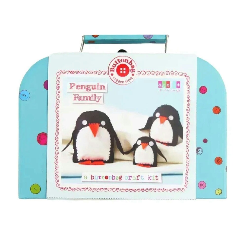 image 1 of Penguin Family - Buttonbag
