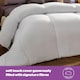 image 6 of Silentnight Deep Sleep 13.5 Tog Duvet and Pillow Pair | White | Single