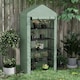 image 7 of Outsunny Widened Mini Greenhouse 5 Tier Green House, 193H x 90W x 49Dcm, Green