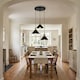image 10 of Emitto Pendant Light 3 Lights Height Adjustable Vintage Ceiling Light Black