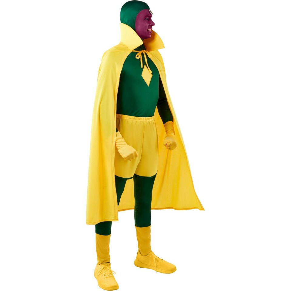 image 1 of WandaVision Mens Deluxe Halloween Costume - Green/Yellow - XL XL