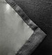 image 5 of Enhanced Living Vogue Black 46 x 72 inch (117x183cm) Eyelet Thermal Noise reducing Dim Out Curtains (PAIR)