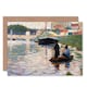 image 1 of Seurat Painting View Of The Seine Art Card