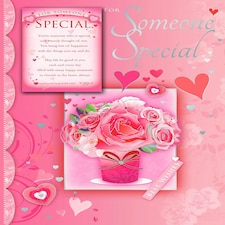 For Someone Special Keepsake Treasures Birthday Card