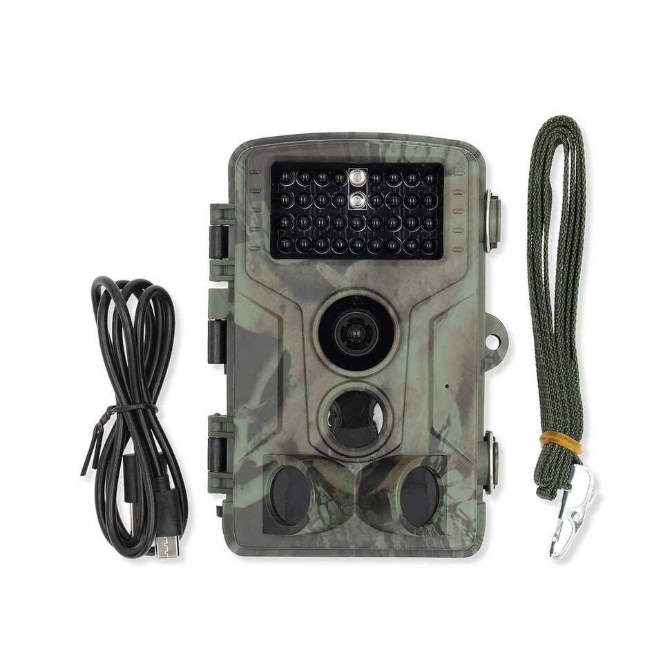 image 1 of Nedis Ultra HD 4K Trail Camera, 50MP, 0.2s Trigger, Night Vision, Motion Detection, Time-Lapse, IP65, Battery Powered – Unleash the Power of Advanced Surveillance & Wildlife Photography