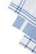 image 4 of Orsina Efficient Set Of Three Blue And White Tea Towels, Absorbent Durable Tea Towels, Soft Tea Towels For Kitchen