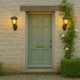image 6 of CGC NOVA Large Black Outdoor Wall Lantern Light, IP44 Polycarbonate, Clear Diffuser, E27 Socket