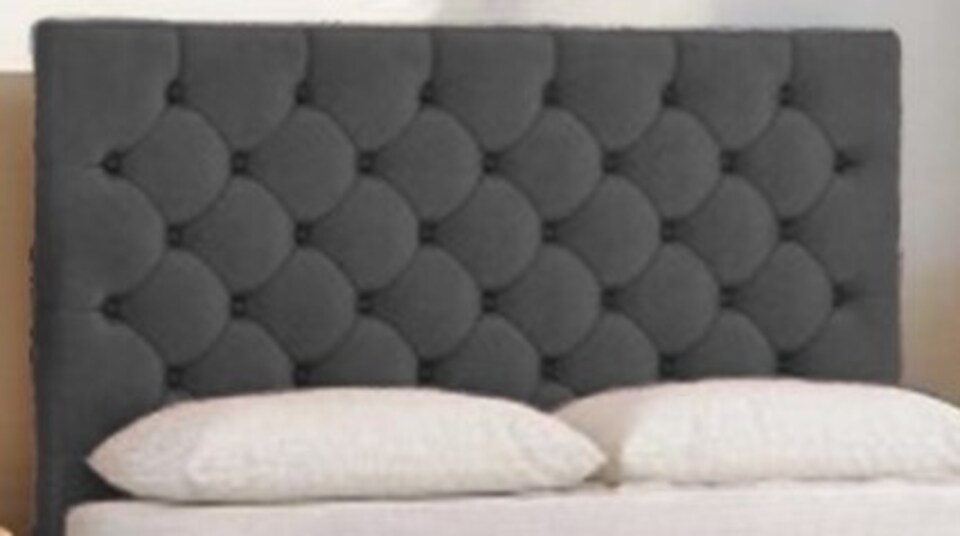 image 1 of Athens Plush Bed Set With Mattress, 2 Drawers Same Side & 24"Headboard