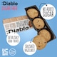 image 2 of Diablo No Added Sugar Hazelnut Cookies 135g