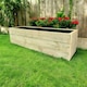 image 3 of Suffolk Planter - Wood - L150 x W30 x H30 cm | Brown