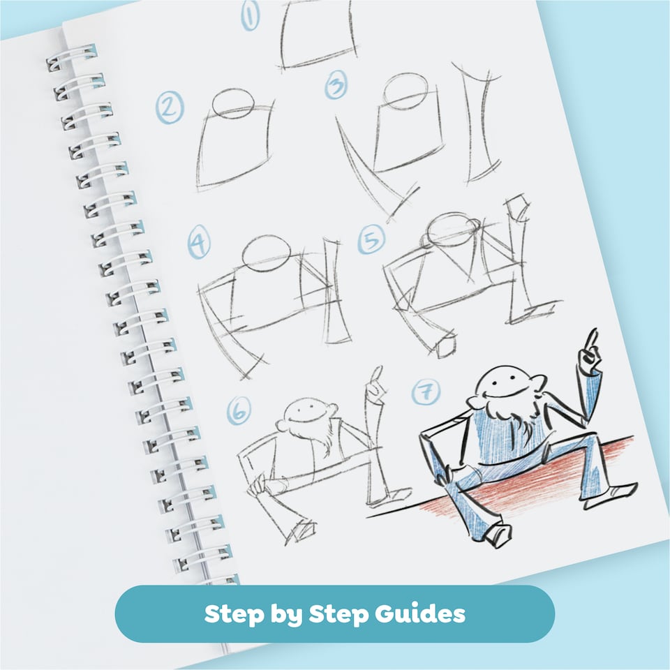 image 1 of Drawing People - Learn. Practice. Create