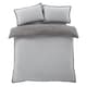 image 5 of Catherine Lansfield Cosy Nori Sherpa King Duvet Set Silver