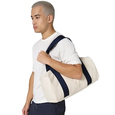 Bagbase Edit Canvas Duffle Bag | Multi | Natural/Navy | One Size | 1