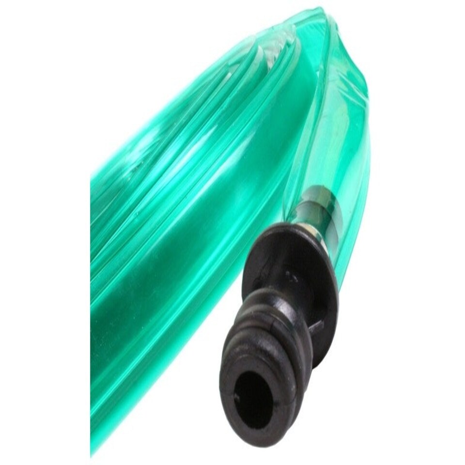 image 1 of 10M Flexible Flat Hose Pipe Garden Sprinkler Soaker Hose Garden Hose Pipe for Lawn Agricultural Irrigation System Backyard Plants Green