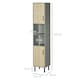 image 3 of kleankin Tall Bathroom Storage Cabinet, Slim Floor Cabinet for Living Room