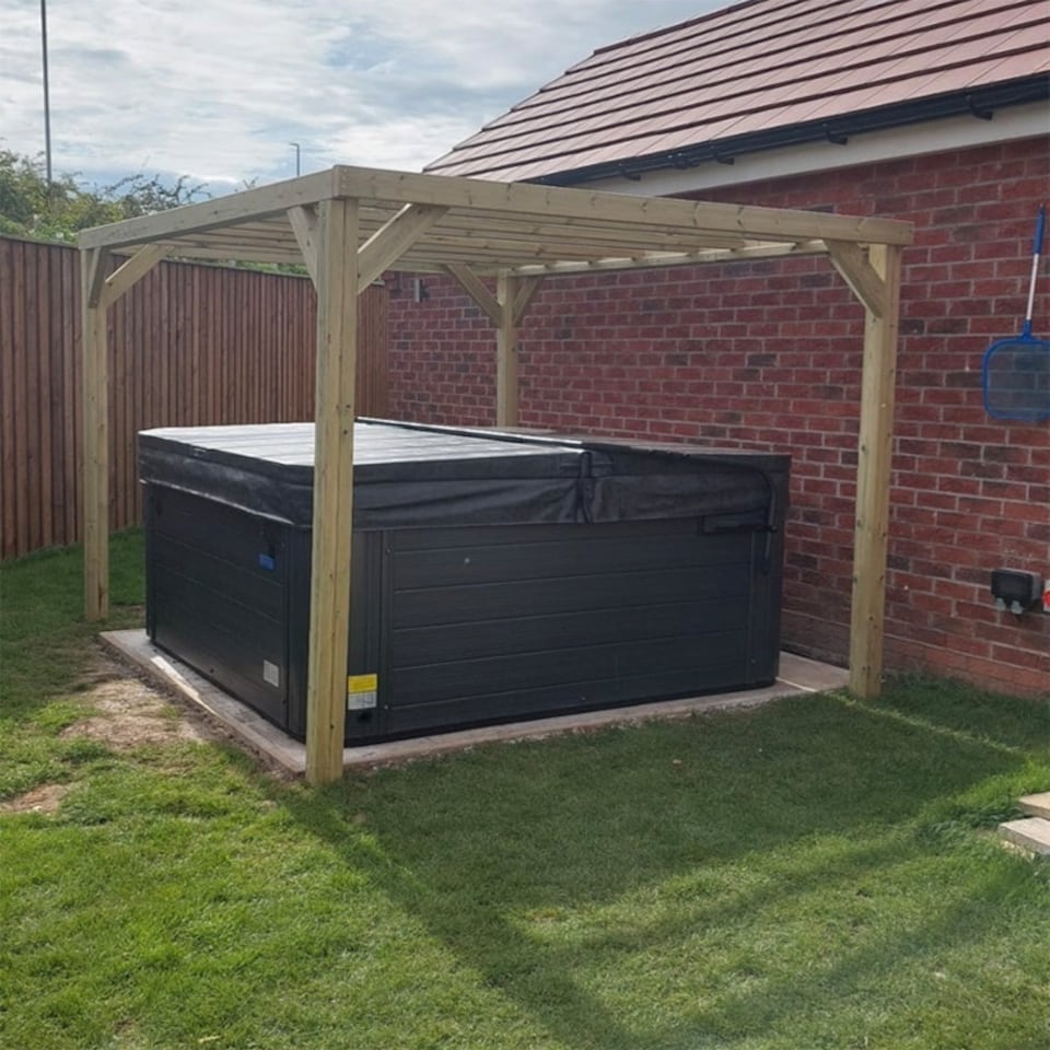 image 1 of Heavy Duty Garden Pergola - L240 x W300 x H230 cm - Minimal Assembly Required