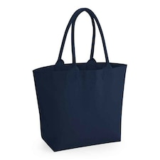 Westford Mill Fairtrade Tote Bag - French Navy - One Size Blue