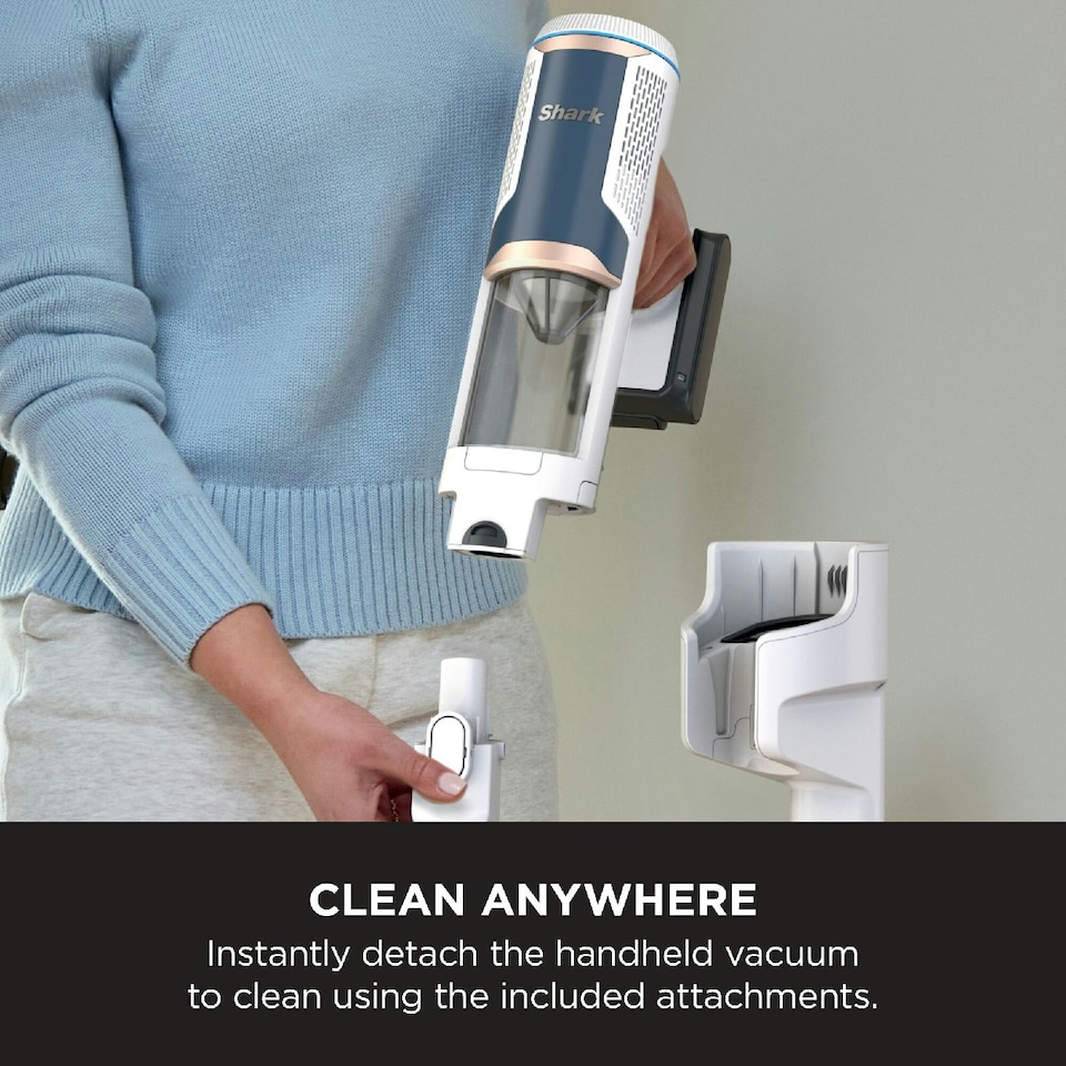image 1 of Shark Clean and Empty Cordless Vacuum Cleaner and Auto-Empty System BU3521UK