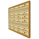 image 4 of Ornament of ancient egypt to the frescoes (Picture Frame) Brown | XS