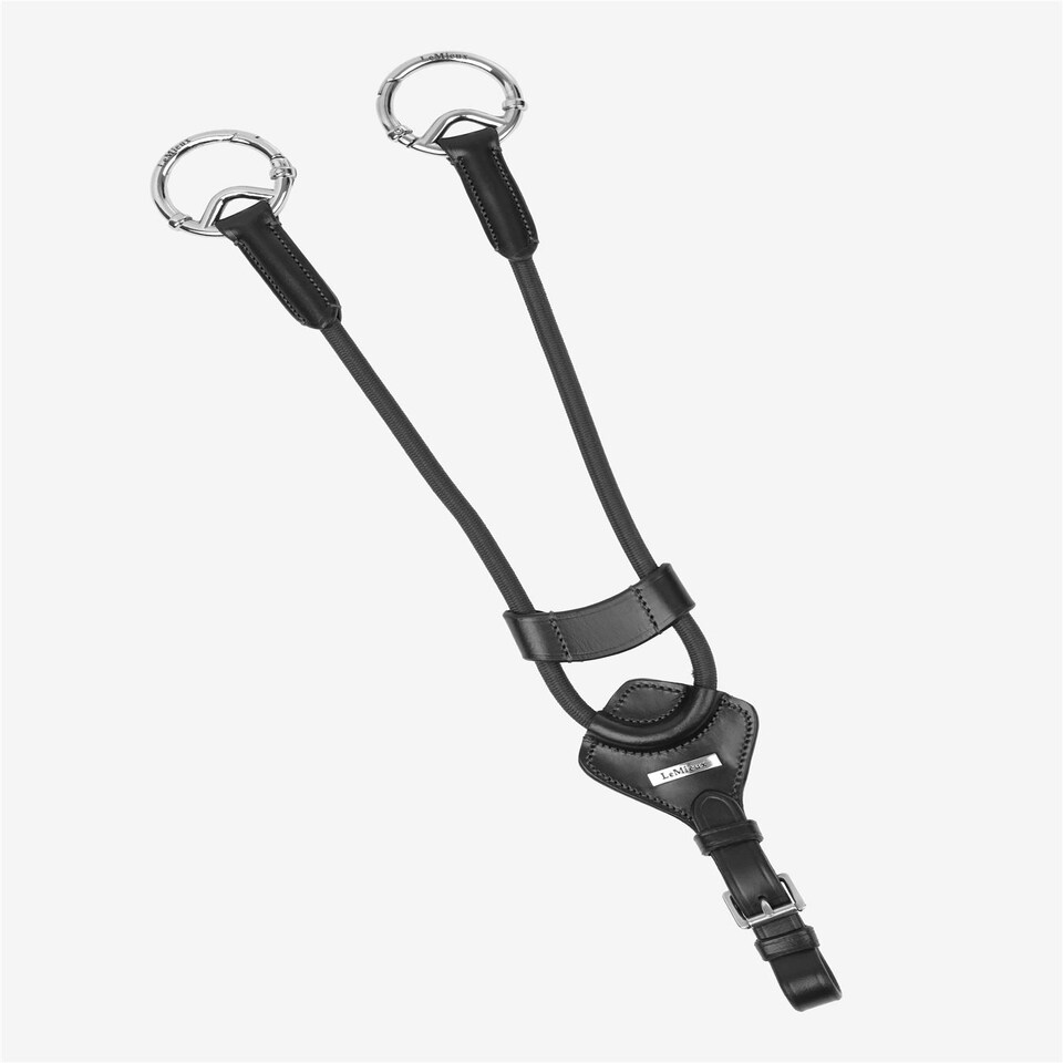 image 1 of LeMieux Elasticated Martingale Attachment Brown | Pony