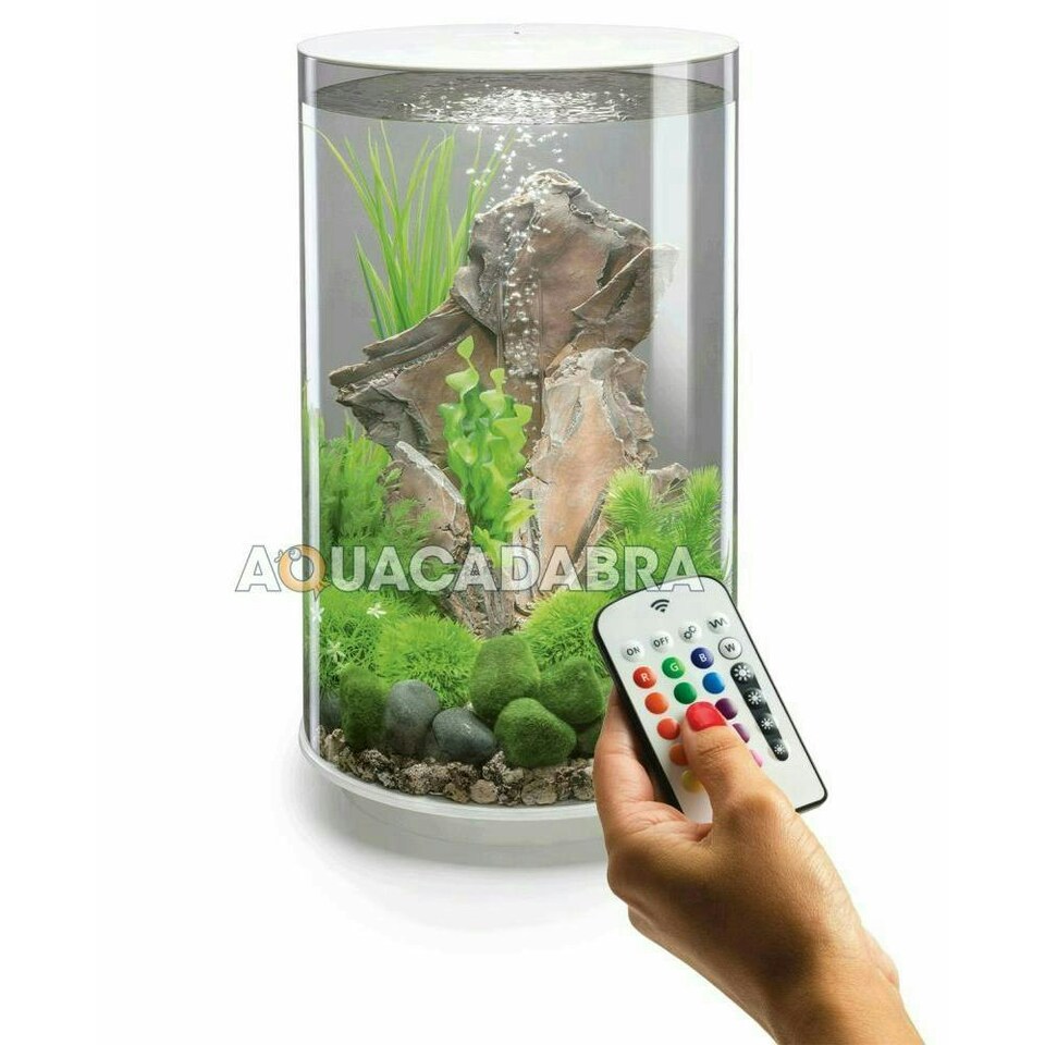 image 1 of biOrb Tube 30L MCR LED Aquarium | Black/White White