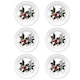 image 1 of Portmeirion The Holly & The Ivy Set of 6 25cm Dinner Plates