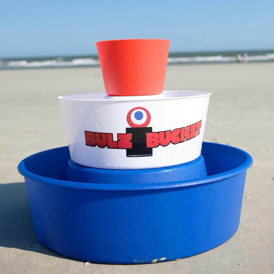 image 1 of Water Sports BulziBucket - Red, White and Blue