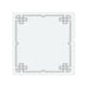 image 1 of Roman Ornamental Frame Splash Back | White