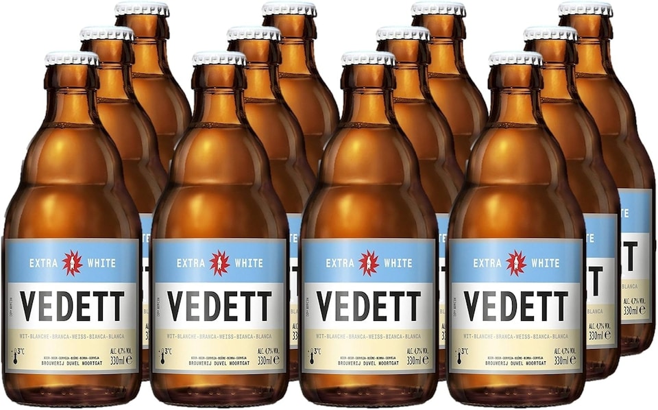 image 1 of Vedett Extra White Belgian Lager 12 x 330ml Bottles
