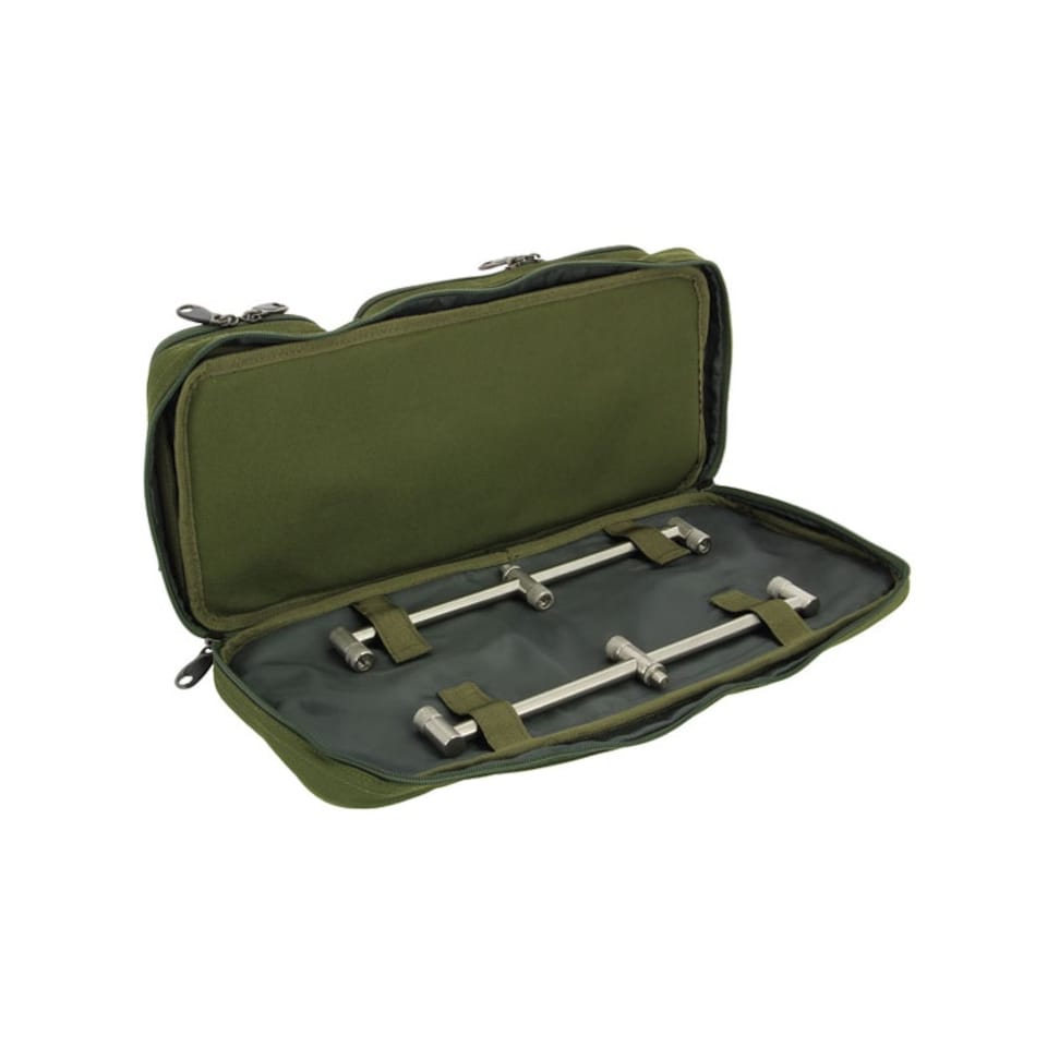 image 1 of NGT Buzz Bar Bag Twin Section Multi Pocket Storage - Black N/A