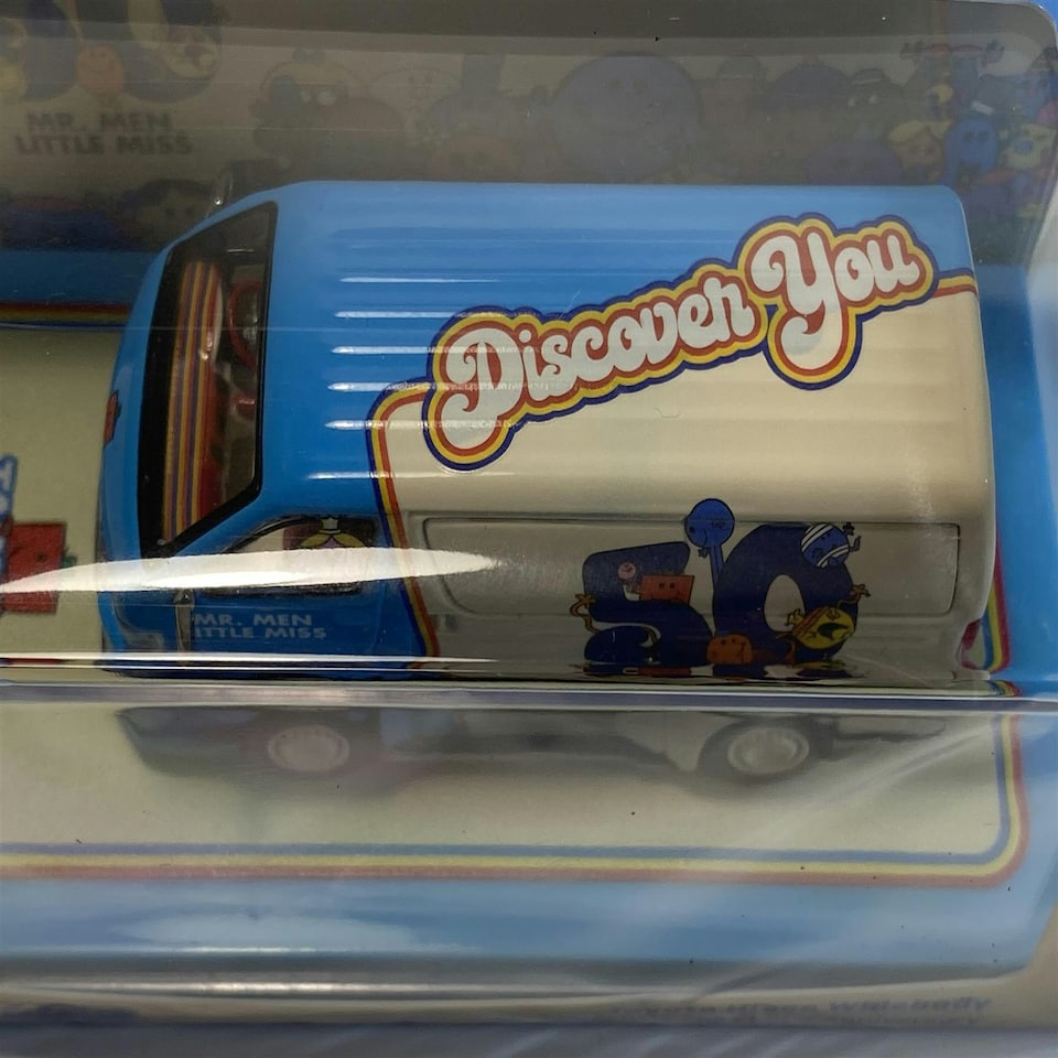 image 1 of Mr Men Little Miss 50th Anniversary Toyota Hiace Widebody 1:64 Tarmac Works