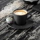 image 8 of Villeroy & Boch Manufacture Rock Noire Coffee Cup & Saucer