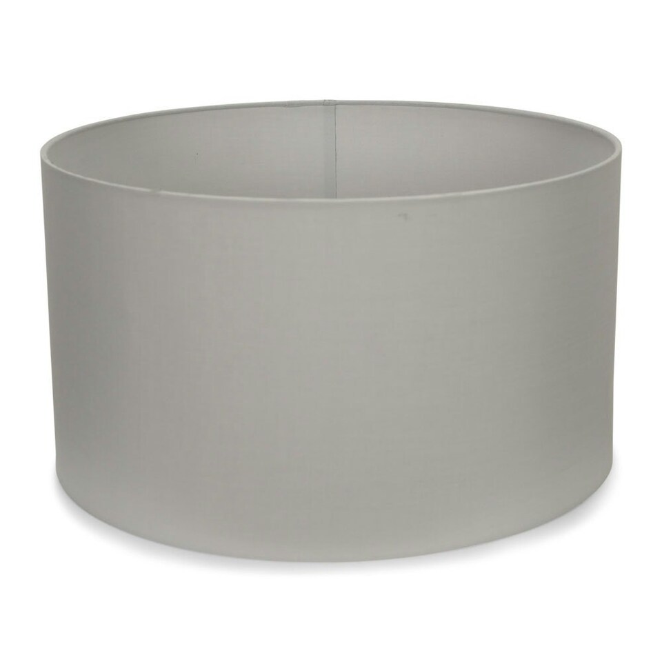 image 1 of ValueLights Reni Large Grey Fabric Pendant Shade