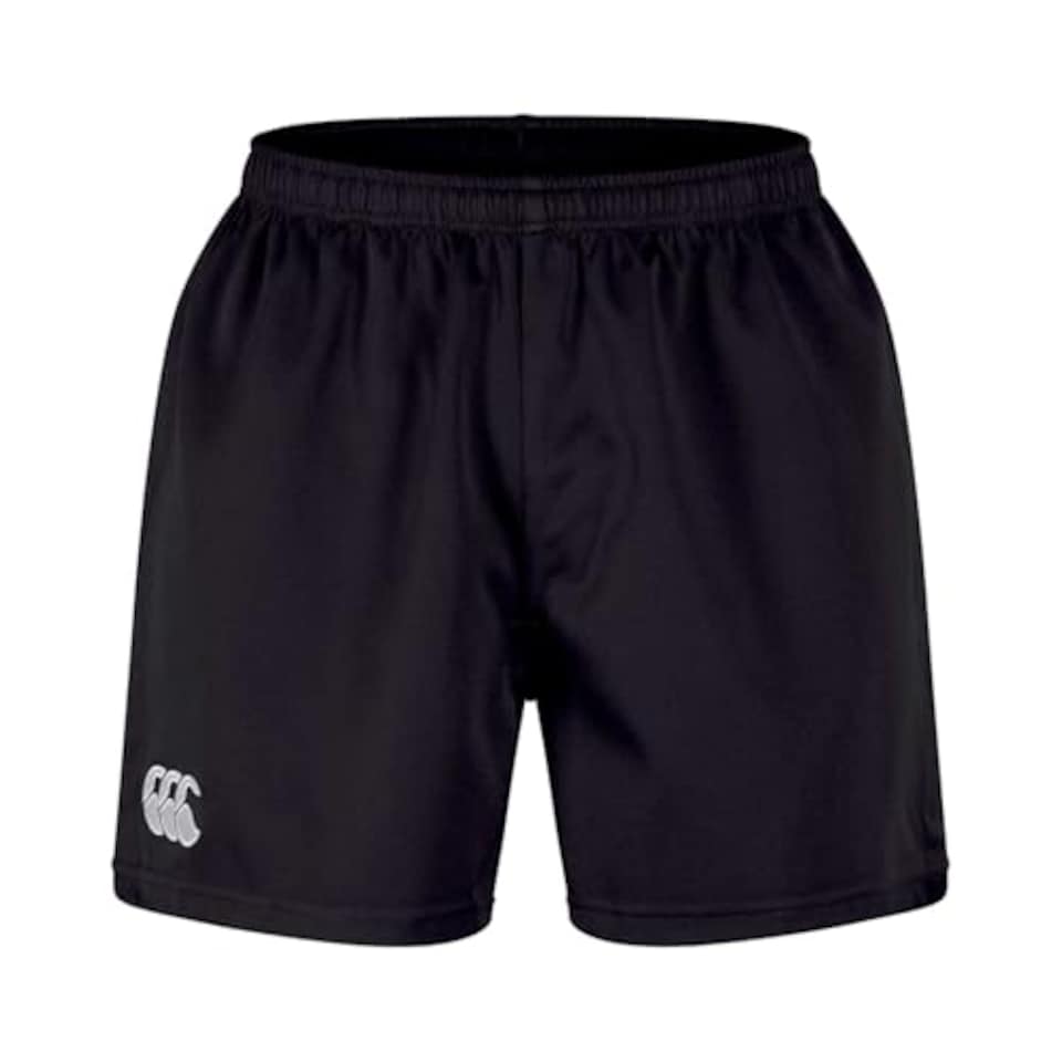image 1 of Canterbury Men's Professional 2.0 Shorts | Rugby Shorts | Ccc Logo Gym Shorts, Black, S