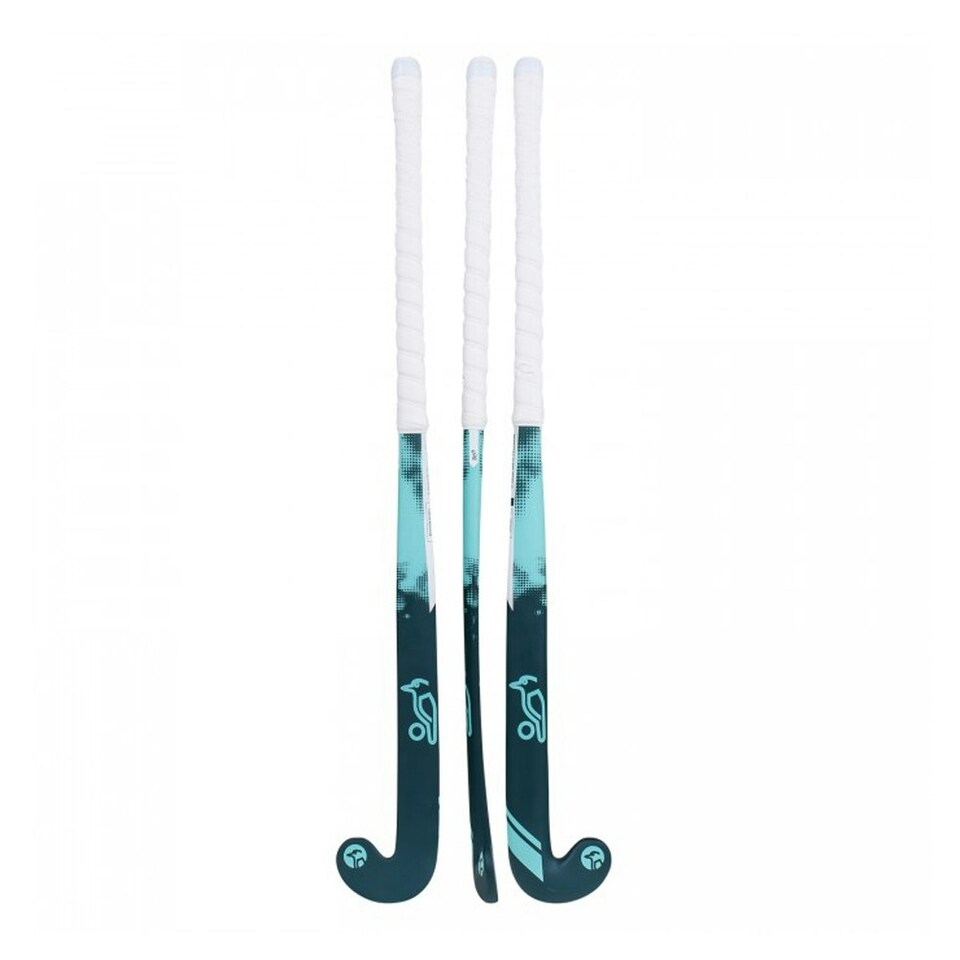 image 1 of Kookaburra Nocturne Hockey Stick - White/Black/Blue - 28in