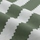 image 5 of Wylder Birdie Stripe Fully Lined Ruffle Pencil Pleat Curtain Pair Baygreen/Mist (W) 117cm x (D) 137cm | Green | Baygreen/Mist | 1