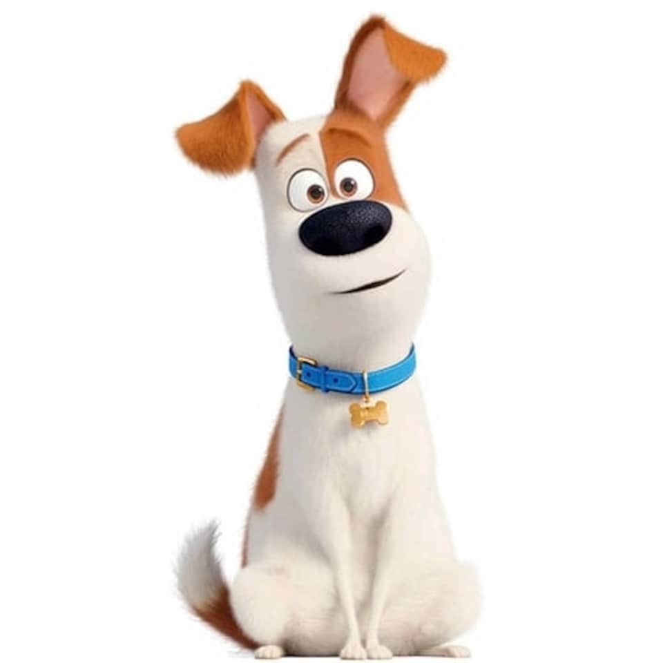 Max Terrier Dog Secret Life of Pets Star Mini Cardboard Cutout 89cm