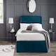 image 1 of Premium - Teal Velvet Curved Ottoman Bed - King Size 5ft (150cm)