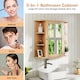 image 6 of COSTWAY Bathroom Cabinet Wall-mounted Storage Cabinet-Natural