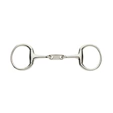 Lorina Dr Bristol Eggbutt Snaffle - Silver - 5in