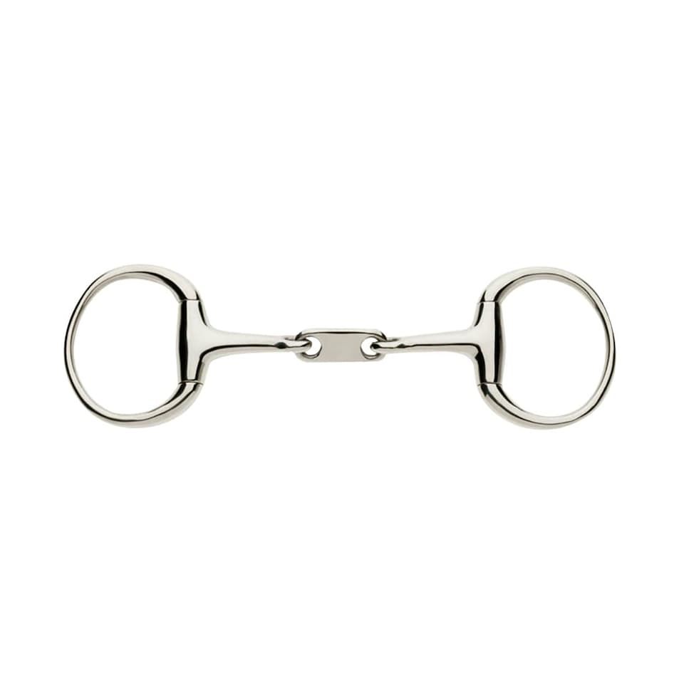 Lorina Dr Bristol Eggbutt Snaffle - Silver - 5in
