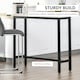 image 4 of HOMCOM Bar Table Coffee Table with Adjustable Footpads for Breakfast Dining